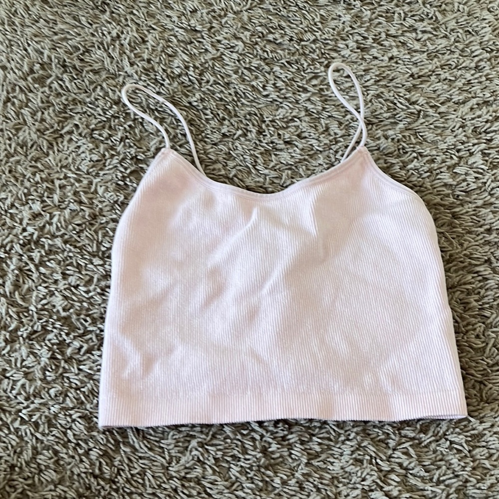 Pink tank top